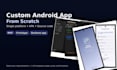 develop a custom android app from scratch
