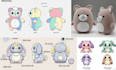 create custom plushie reference sheets stuffed animal character ych concepts