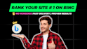 do bing SEO and rank your website on top position