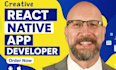 build react native ai mobile app for ios android as your react native developer
