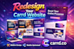 design carrd website, redesign carrd website, carrd landing page, carrd co