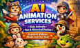 create ai animated videos with characters and narration