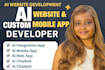 ai website development as full stack software developer with ai integration