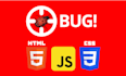 do html css bug fixing, fix js, fix responsive issues