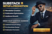 do substack newsletter setup, substack page link promotion to boost subscribers