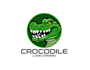 create attractive and imagination crocodile logo design