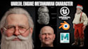 do custom unreal engine metahuman character 3d game character 3d game model