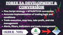 convert pine script strategy to metatrader
