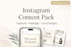 create instagram captions, hashtags and canva post designs