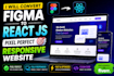 convert figma to a pixel perfect responsive react js website