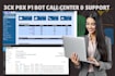 setup vicidial call center with 3cx pbx p1 bot
