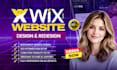 design or redesign wix website, develop wix landing page, wix studio website