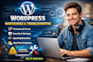 maintain and fix your wordpress website monthly