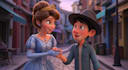 create 3d disney pixar cartoon ai video