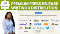 do press release distribution, submit press release, write press release, pr