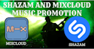 do viral shazam, mixcloud music promo using adwords campaign