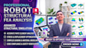 do fea analysis for concrete and steel structures in autodesk robot