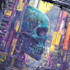 create detailed art of sci fi cyberpunk psychedelic artwork