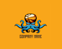 create attractive and imagination kraken logo design