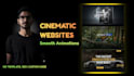 design a premium highend animated landing page