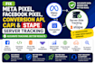 fix or set meta pixel, ga4 ecommerce tracking, ga4 server side tracking by GTM