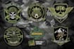 design modern stunning military patch and badge logo