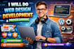 do web design, development and programming