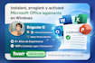 install, fix and activate microsoft office legally on window