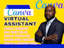 design a ugc creator portfolio website, custom ugc portfolio in canva