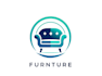 create high quality and beautiful sofa logo design