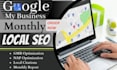 do monthly gmb local SEO and local citations