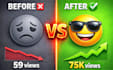 design before after youtube thumbnail for educational channels