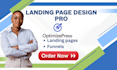 design converting landing page on optimizepress