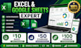 create excel spreadsheet, google sheets, dashboard, vba, automation and payroll
