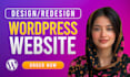 build a modern custom wordpress website with elementor pro