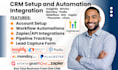 do gohighlevel zapier integration pipedrive dubsado clinked crm close suitedash