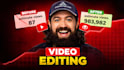 do professional youtube video editing and talking head edit