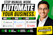 automate hvac roofing CRM jobber gohighlevel housecall pro servicetitan zapier