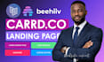 design carrd landing page, redesign carrd website