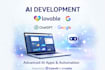build y web or mobile app using lovable dev openai and automation