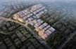 visualize landscape property,birdeye view render, green infrastructure,parks cgi