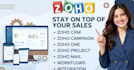 setup customize and intergrate zoho one CRM,zoho desk workflow automation