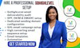 setup email deliverability campaign email template stop spam fix email issue ghl