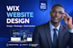 design or redesign a professional wix website