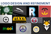 do logo refinement, design, redesign, cleanup, resize, edit, modernize in 1 hour