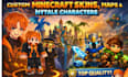 create hytale skin, custom hytale maps, hytale characters