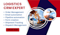 build a logistics CRM with zoho hubspot gohighlevel salesforce odoo
