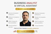 market research analysis business plan analyst internet SEO virtual assistant