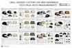 design custom cap and snapback tech pack with measurements