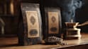 create coffee label and packaging design